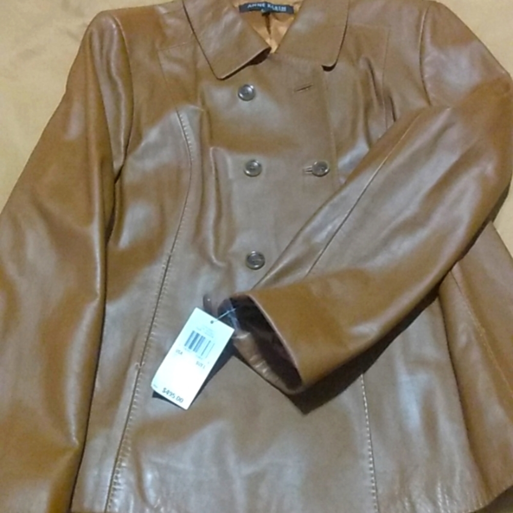 Anne Klein Leather Jacket
